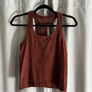 🤎 Lululemon Swiftly Tech Racerback 2.0 Tank – Chroma Check Ancient Copper 🤎